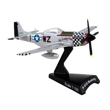 POSTAGE STAMP 1/100 P-51D BIG BEAUTIFUL DOLL 完成品
