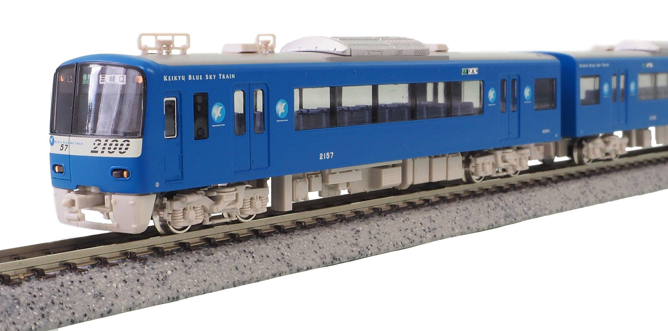 京急2100形 KEIKYU BLUE SKY TRAIN 8両編成セット 楽天市場】nゲージ 京急2100形 機器更新車 keikyu blue sky