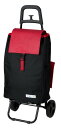 レップ(Rep) Cocoro(コ・コロ) ショッピングカート バイカラー カートセット ブラック×レッド 40L 荷物フック 無地 折り畳み式 ポケット収納 保冷 保温 エコバッグ 買い物 おしゃれ 可愛い シンプル 便利 コンパクト 軽量 キャ...(4)