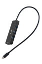 エレコム USBHUB USB-C バスパワー USB-A×3 HDMI×1 30cm ブラック U3H-MH3006BBK(2)