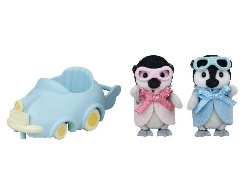 シルバニアファミリー 人形・家具セット 【 ペンギン赤ちゃんカート 】 DF-23 STマーク認証 3歳以上 おもちゃ ドールハウス Sylvanian Families エポック社 EPOCH