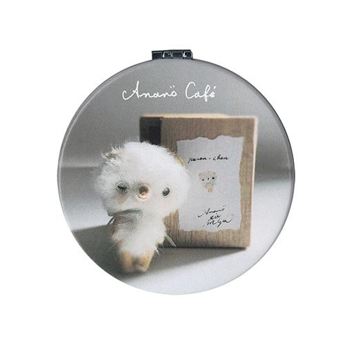 Anano Cafe アナノカフェ 55102-4(3/ミルクベア) AC.コンパクトミラー MON SEUIL モンスイユ ベビー おしゃれ 雑貨 ファッション 鏡 メイク 直し 身だしなみ ギフト プレゼント