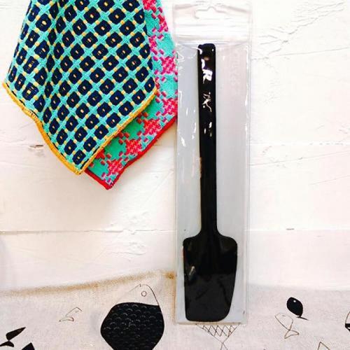 ブランシェ・アソシエ SO シリコンへら スパッチュラ ブラック 黒 約58×265mm