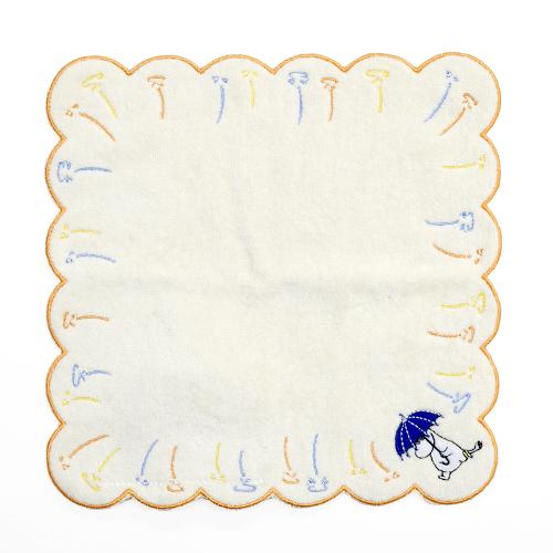 丸眞 ミニタオル MOOMIN ムーミン 雨と傘 北欧 1405031700