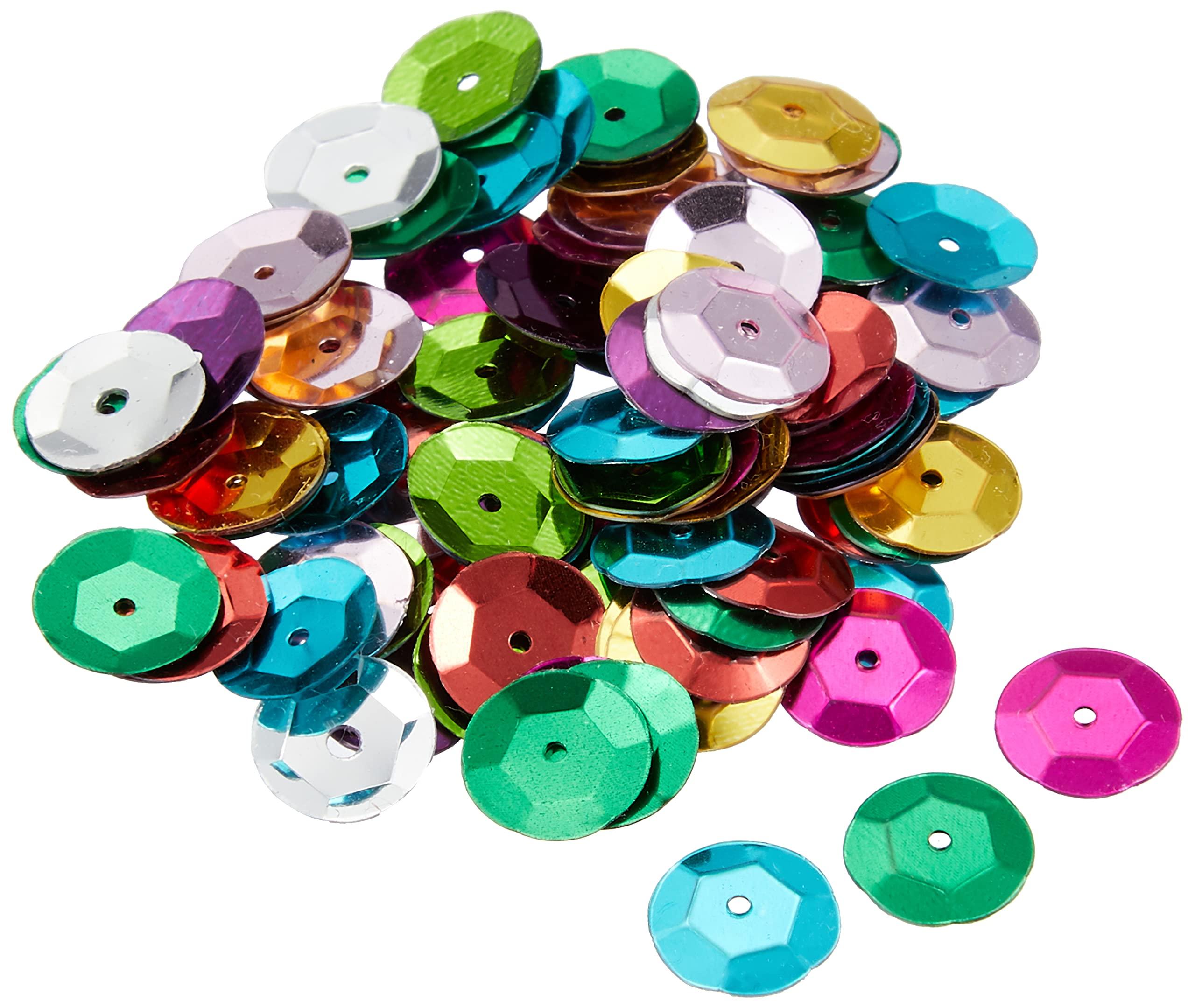 TOHO スパングル 亀甲 ミックス 約8mm 約96枚入り