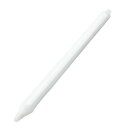 エレコム Apple Pencil 専用 (第2世代対応) ペンタブ風グリップ 太ペン軸タイプ グリップをつけたままiPadに装着・充電可能 シリコンキャップつき アップルペンシル クリア TB-APE2CFTWCCR