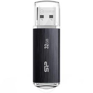 シリコンパワー USBメモリ 32GB USB3.2 Gen1 (USB3.1 Gen1 / USB3.0) フラッシュドライブ ヘアライン仕上げ Blaze B02 SP032GBUF3B02V1K シリコンパワー USBメモリ 32GB USB3.2 Gen1 (USB3.1 Gen1 / USB3.0) フラッシュドライブ ヘアライン仕上げ Blaze B02 SP032GBUF3B02V1K