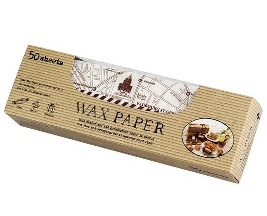 日本製ワックスペーパー パリマップ 50枚入 WP3200