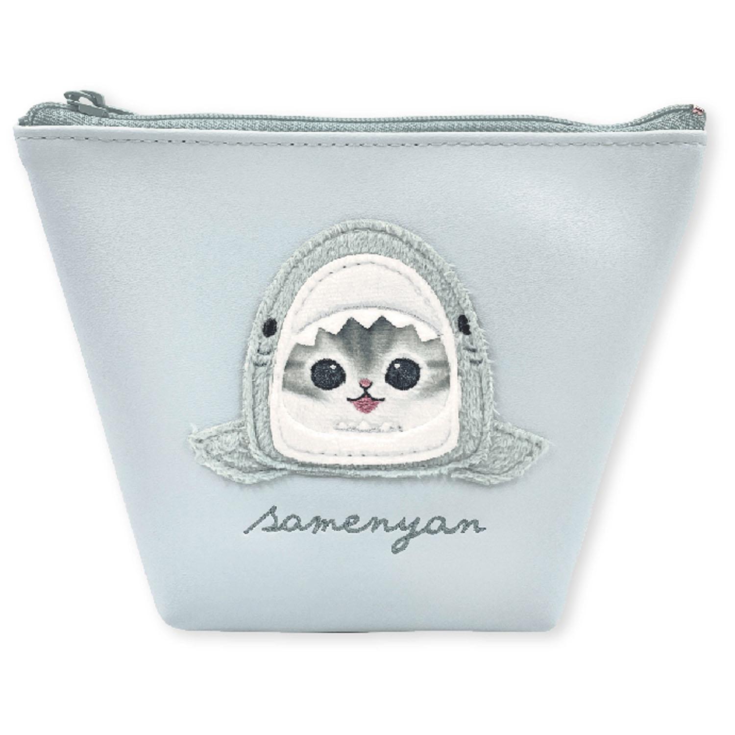 舟形ポーチ ふんわり さめ mofusand