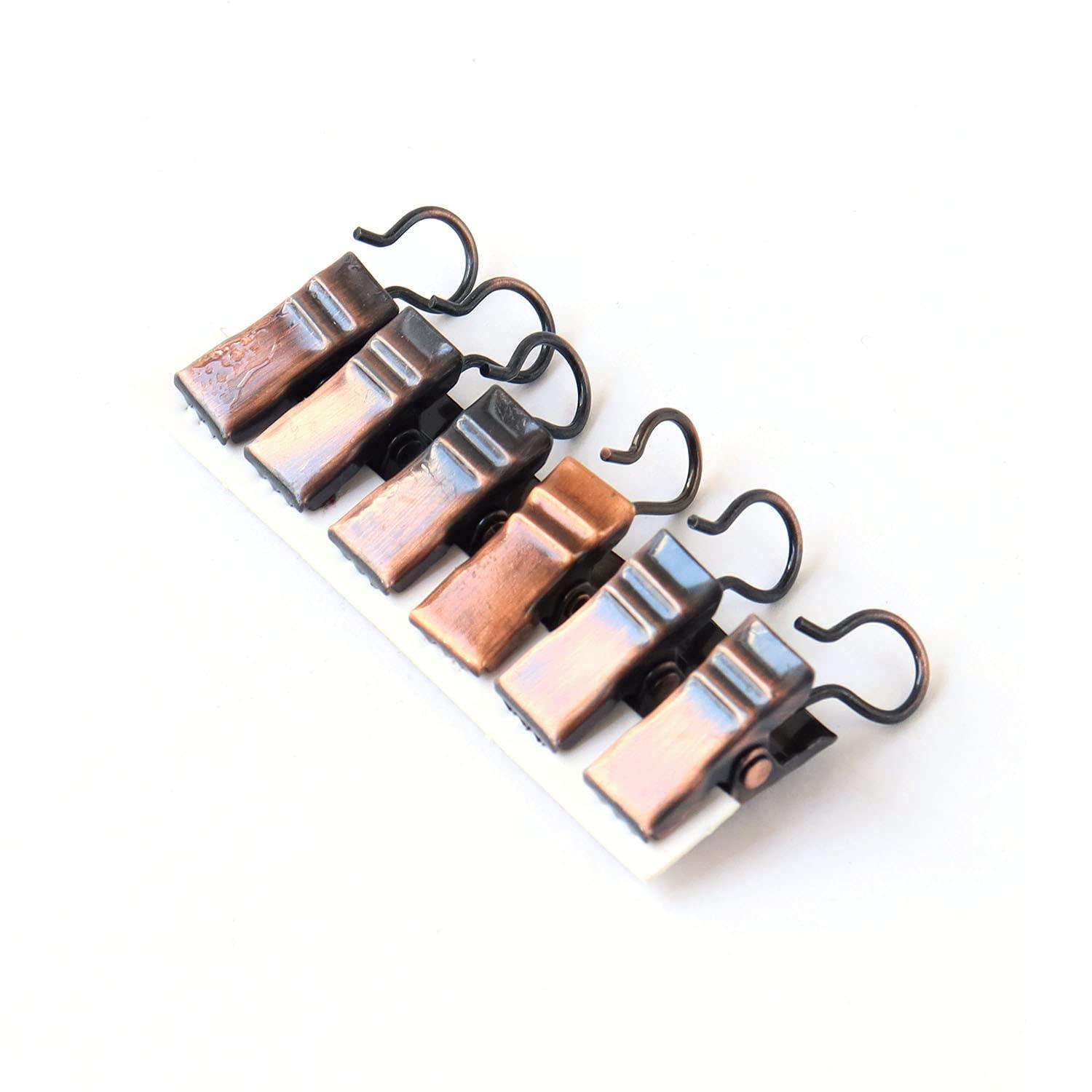 フルネス クリップランナー カーテンレール対応 ブロンズ 6個入