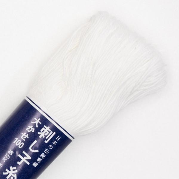 オリムパス製絲 刺し子糸 SashikoThread 100m 単色 col.101