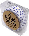 KAWAGUCHI(カワグチ) 手芸用品 NUNO DECO ヌノデコテープ ちいさなスター しろ 15-237