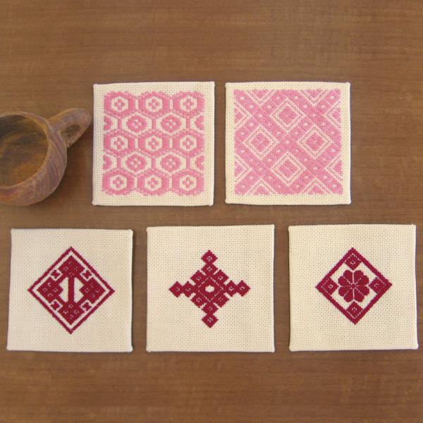 オリムパス製絲 こぎんキット コースター 12