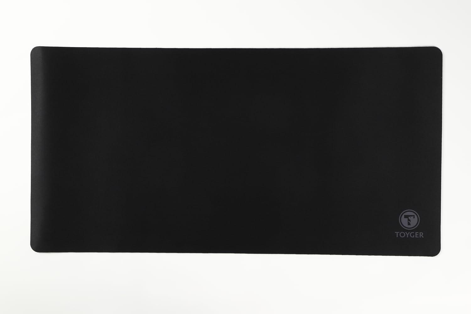 TOYGER プレーンプレイマット (Plain Playmat) シンプルで無地の使いやすいプレイマット (ブラック)
