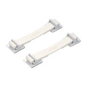 サンワサプライ(Sanwa Supply) 耐震ストッパー 冷蔵庫用 (2個入り) 転倒防止 耐震度6強 QL-E90KN(3)