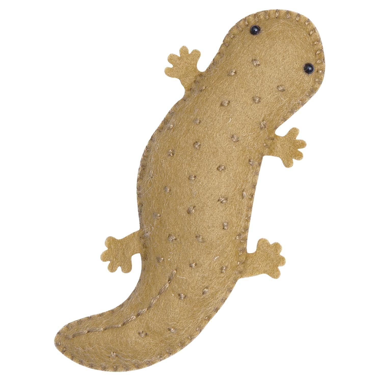 ハマナカ 型抜き済みフェルトでつくる オオサンショウウオ H481-004