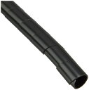 サンワサプライ ケーブルタイ(スパイラル・ブラック)2m巻き・内寸直径12mm CA-SP12BKN(2)
