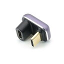 JTT TYPE-C変換コネクター U型 SLIM TCTC-180-SLIM 40Gbps / USB PD EPR(240W)準拠 通電インジケーター搭載(2)