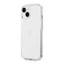 ルプラス(Leplus) iPhone 15/iPhone 14 耐衝撃ラウンドソフトケース 「UTILO Round」 クリア TPU 保護 シェルカバー ケース LN-IM23CRDCL