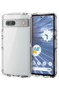 エレコム Google Pixel 7a ケース TOUGH SLIM LITE 耐衝撃 衝撃吸収 スリム 軽量 オールクリア 透明 クリア PM-P231TSLACR