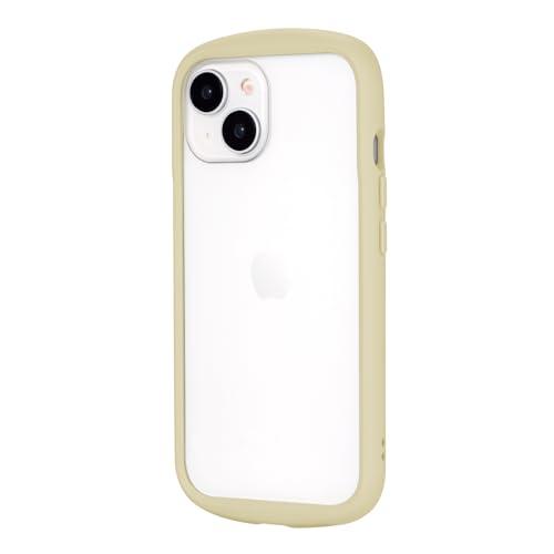 ルプラス(Leplus) iPhone 15/iPhone 14 耐衝撃ハイブリッドケース 「Cleary」 クリームイエロー TPU PC 保護 シェルカバー LN-IM23PLCYE