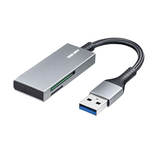 サンワサプライ USB3.2 Gen1 カードリーダー ADR-3MSD2S