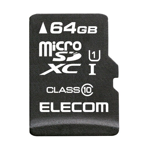 エレコム MicroSDXCカード/データ復旧サービス付/Class10/64GB MF-MSD064GC10R エレコム MicroSDXCカード/データ復旧サービス付/Class10/64GB MF-MSD064GC10R