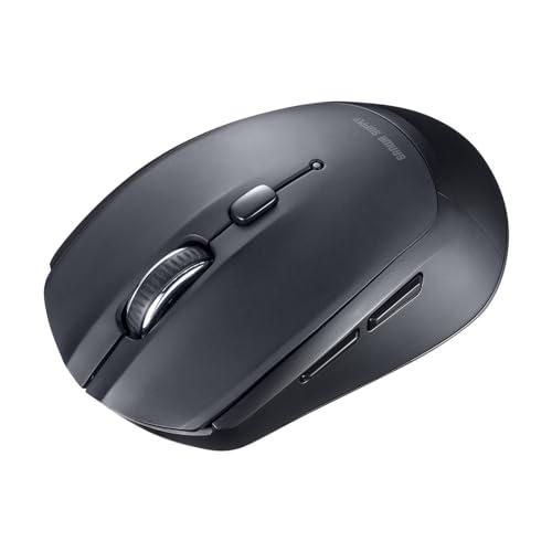 サンワサプライ BluetoothブルーLEDマウス（5ボタン・ブラック） MA-BB509BK