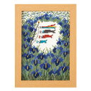 オリムパス製絲 (Olympus Thred) 刺しゅうキット 『クロスステッチキット 5月 菖蒲とこいのぼり』 縦20×横15cm 7545