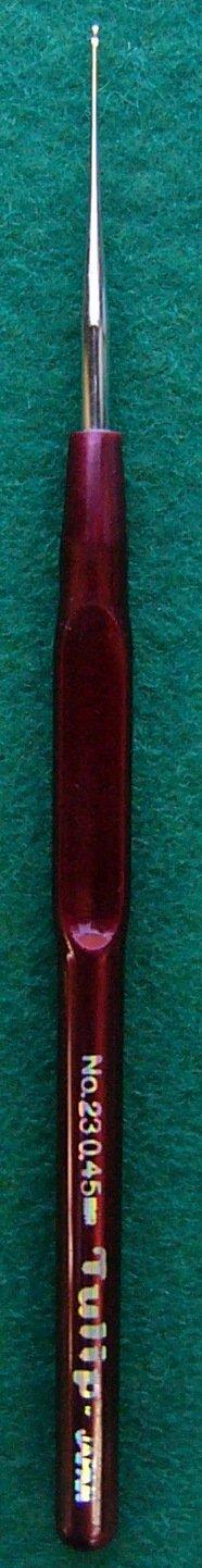 レース針 TULIP 柄付きレース針 No.23(0.45mm)