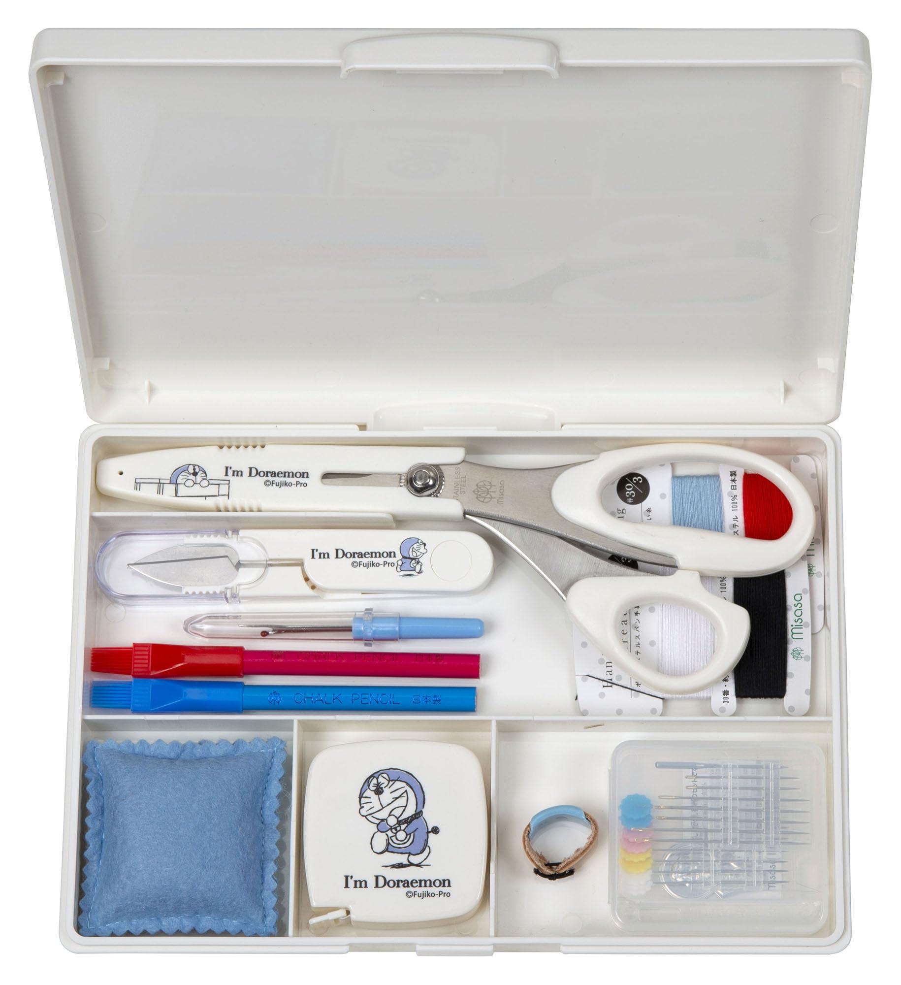 ミササ ドラえもん ソーイングセット ファスナーバッグ トートタイプ NO. 1496