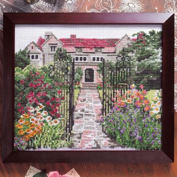オリムパス刺繍キット 英国庭園