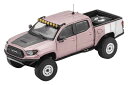 ゲインコーププロダクツ 1/64 トヨタ TACOMA TRD Pro - ワイドボディ (LHD) ピンク 完成品