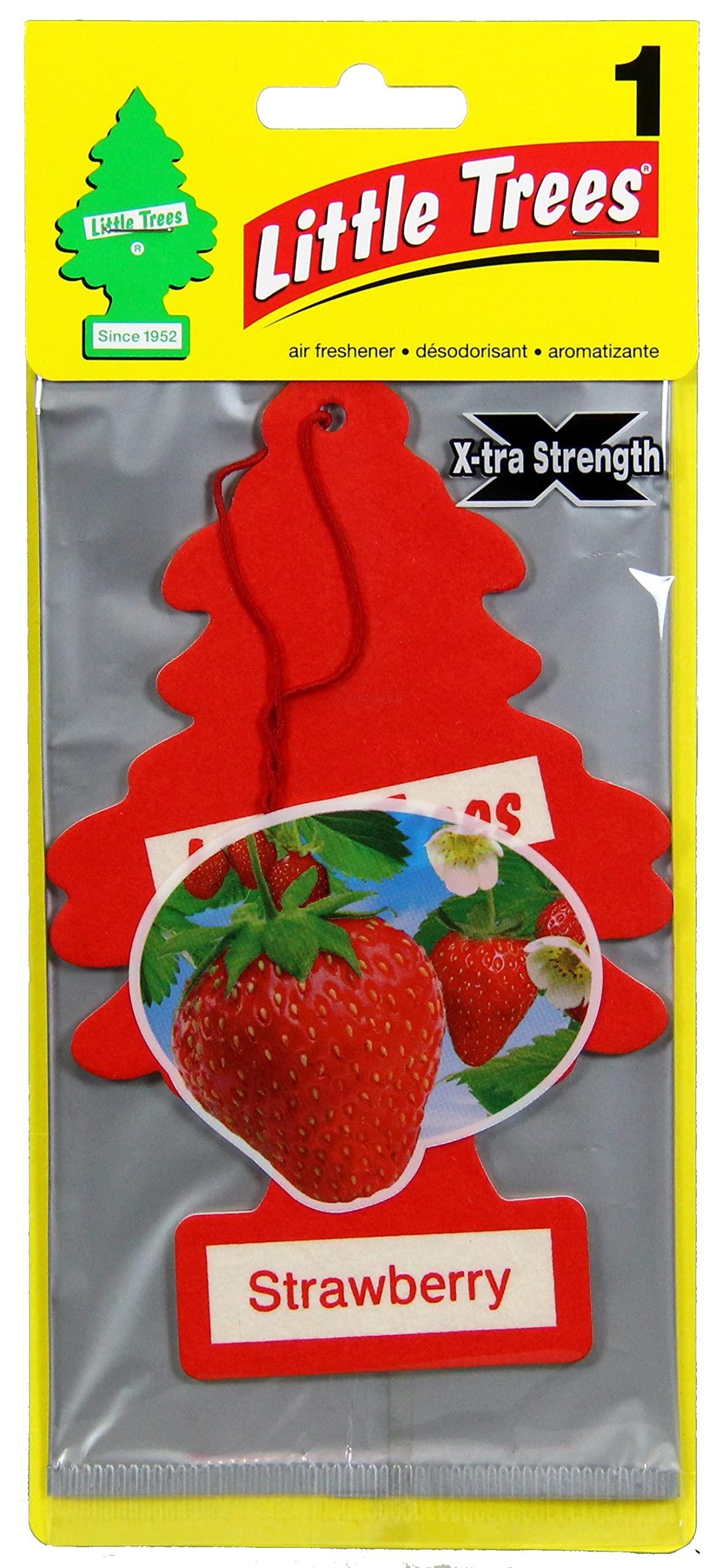 Little Trees X-TRA STRENGTH エアーフレッシュナー Strawberry(1P) U1P-10655