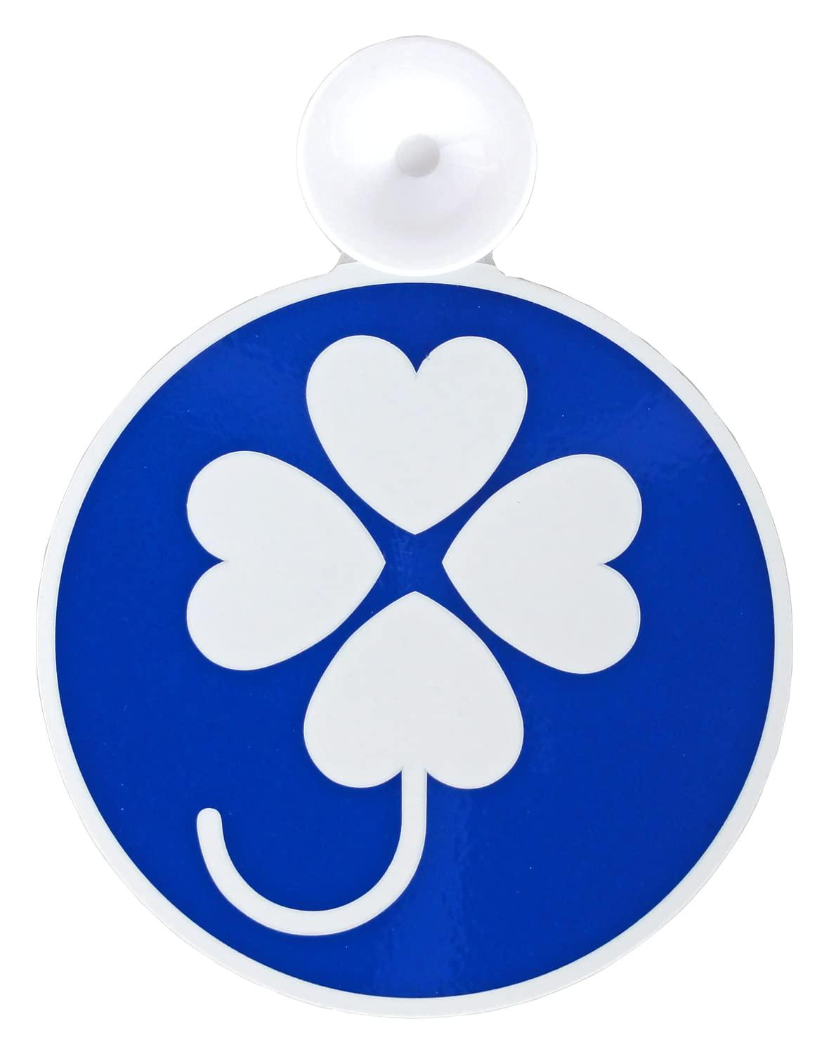 身障者マーク 身体障害者マーク 身体障害者標識 反射シート 吸盤タイプ1枚入り プロキオン:WM-21