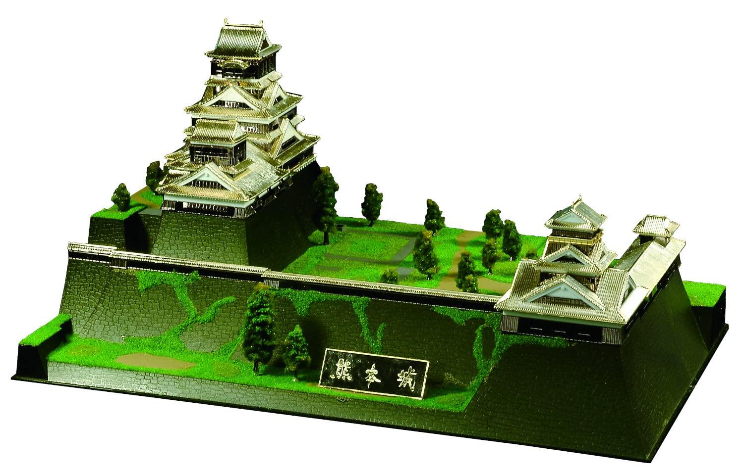 童友社 1/350 日本の名城 デラックスゴールド 熊本城 プラモデル DG-7