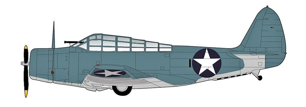 Sky Max Models 1/72 TBD-1 デバステーター E・E・リンゼイ海軍少佐機 完成品