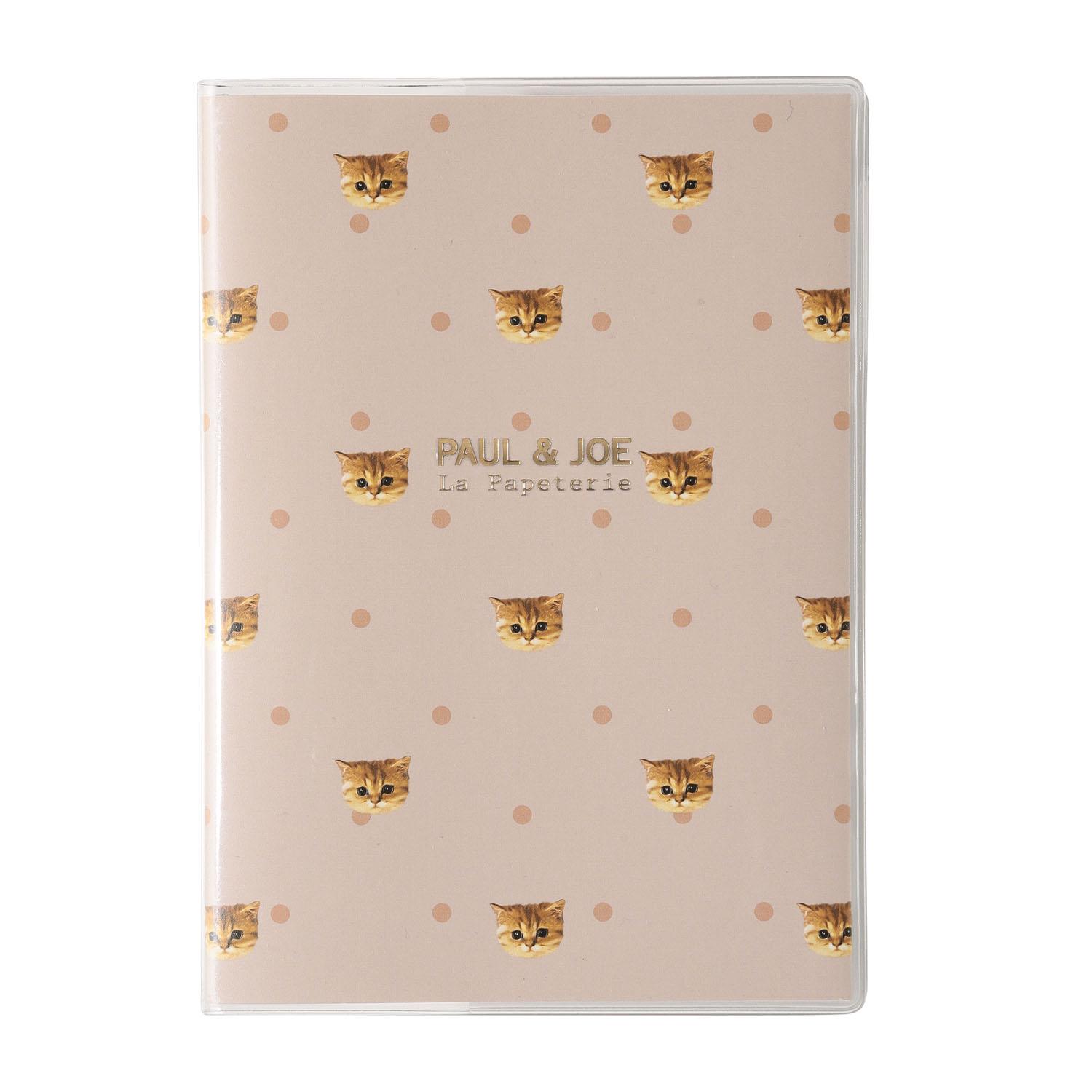 手帳 2025 スケジュール帳 2024年12月始まり 週間レフト B6 ポール&ジョー ラ・パペトリー ヌネット・ポルカドット・ベージュ マークス 25WDR-PJH01-BE