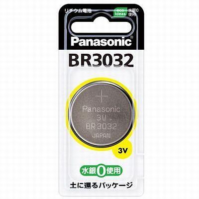 パナソニック リチウム電池 コイン形 3V 1個入 BR3032 パナソニック リチウム電池 コイン形 3V 1個入 BR3032