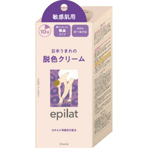 【医薬部外品】エピラット 脱色クリーム 敏感肌用 55g+55g ヘラ付き 1個 (x 1) 【医薬部外品】エピラット 脱色クリーム 敏感肌用 55g+55g ヘラ付き 1個 (x 1)
