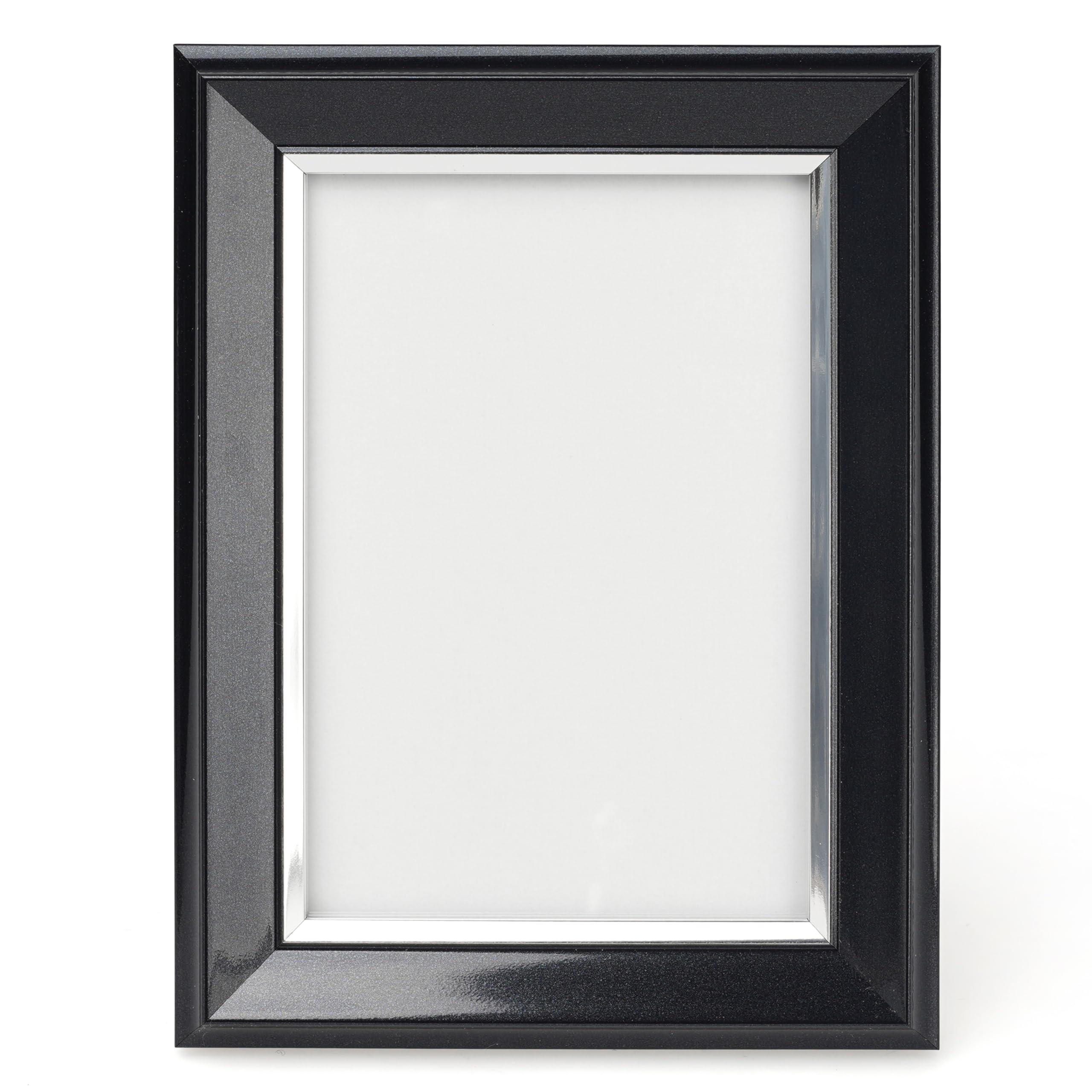 Kenko カラー遺影額縁 L ブラック スタンド付 樹脂製 PS-JIR-L-BK