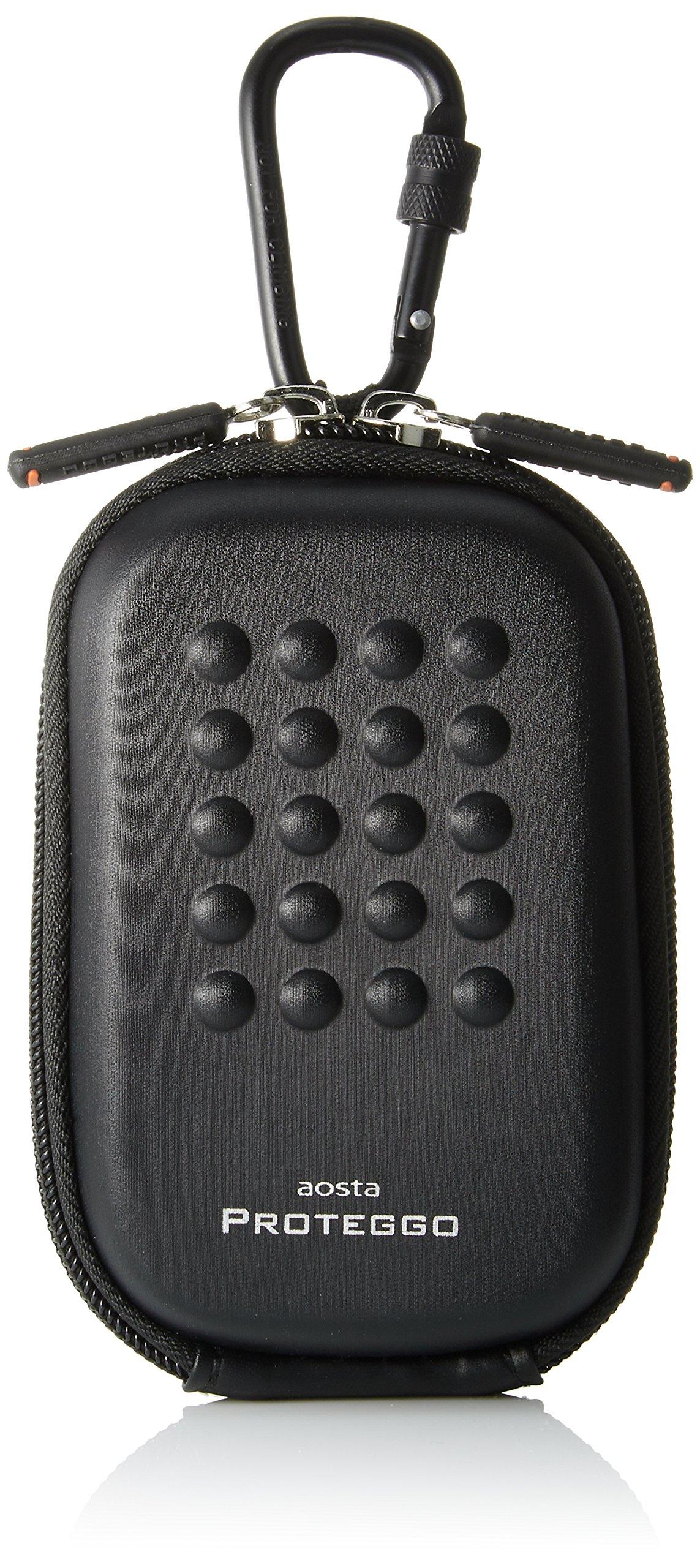 aosta デジタルカメラケース PROTEGGO ブラック AOC-PG1PO-BK