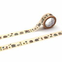 カモ井加工紙 マスキングテープ リサ・ラーソン はりねずみガーデン 18mm×7m (MTLISA20)