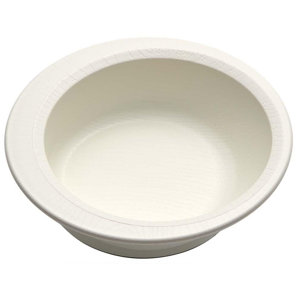 スケーター(Skater) すくいやすい ボウル 340ml 食器 皿 木目 クリーム プラスチック 割れにくい 丈夫 ..