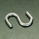 エスコ(Esco) 66x 8.0mm Sフック(ステンレス製) EA638EG-32(4)