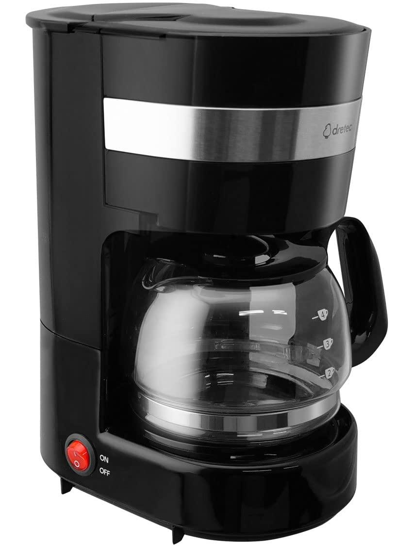 dretec ドリテック コーヒーメーカー リリカフェ ブラック CM-101BK