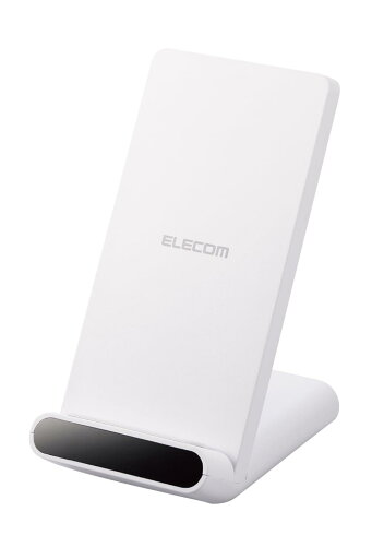 エレコム ワイヤレス充電器 Qi 正規認証品 スタンド 5W ケーブル付属 動作確認用LED 縦・横置き対応 USB充電器は別売り ホワイト W-QS09WH エレコム ワイヤレス充電器 Qi 正規認証品 スタンド 5W ケーブル付属 動作確認用LED 縦・横置き対応 USB充電器は別売り ホワイト W-QS09WH