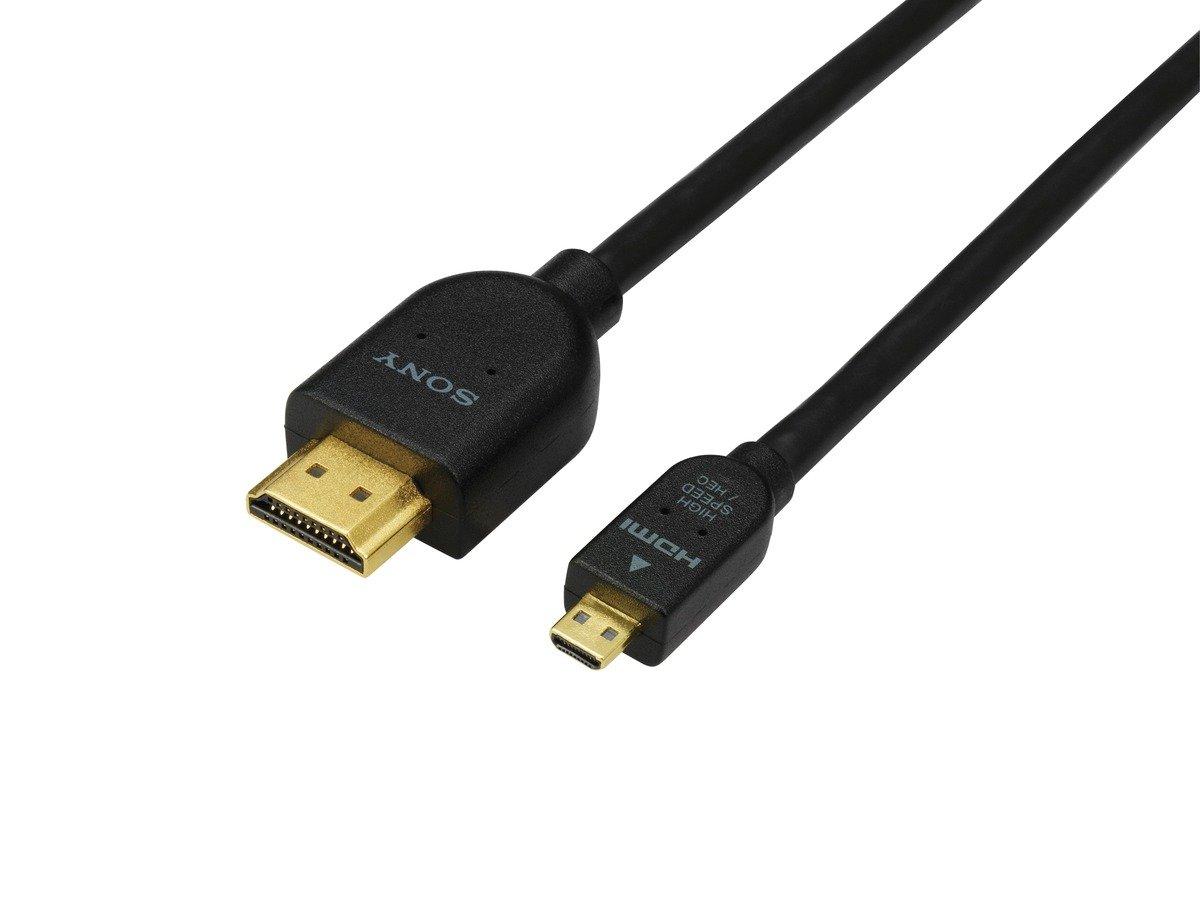 SONY ソニー HDMI-マイクロHDMIケーブル 3.0m ハイスピード イーサネット対応 3D映像対応 DLC-HEU30A