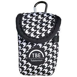 アッシー TOBIEMON ゴルフボールケース白黒・千鳥柄 T-2BC-BKX5 5個セット