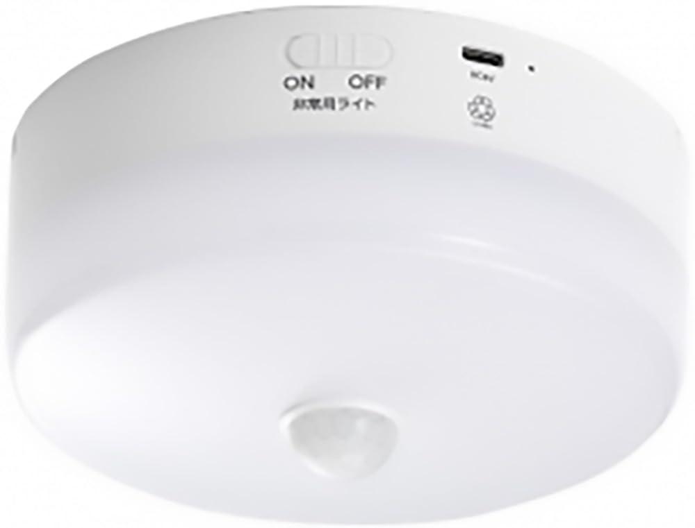 YAZAWA ミニシーリング60W型 バッテリー内蔵 電球色 CELMS60L02(3)